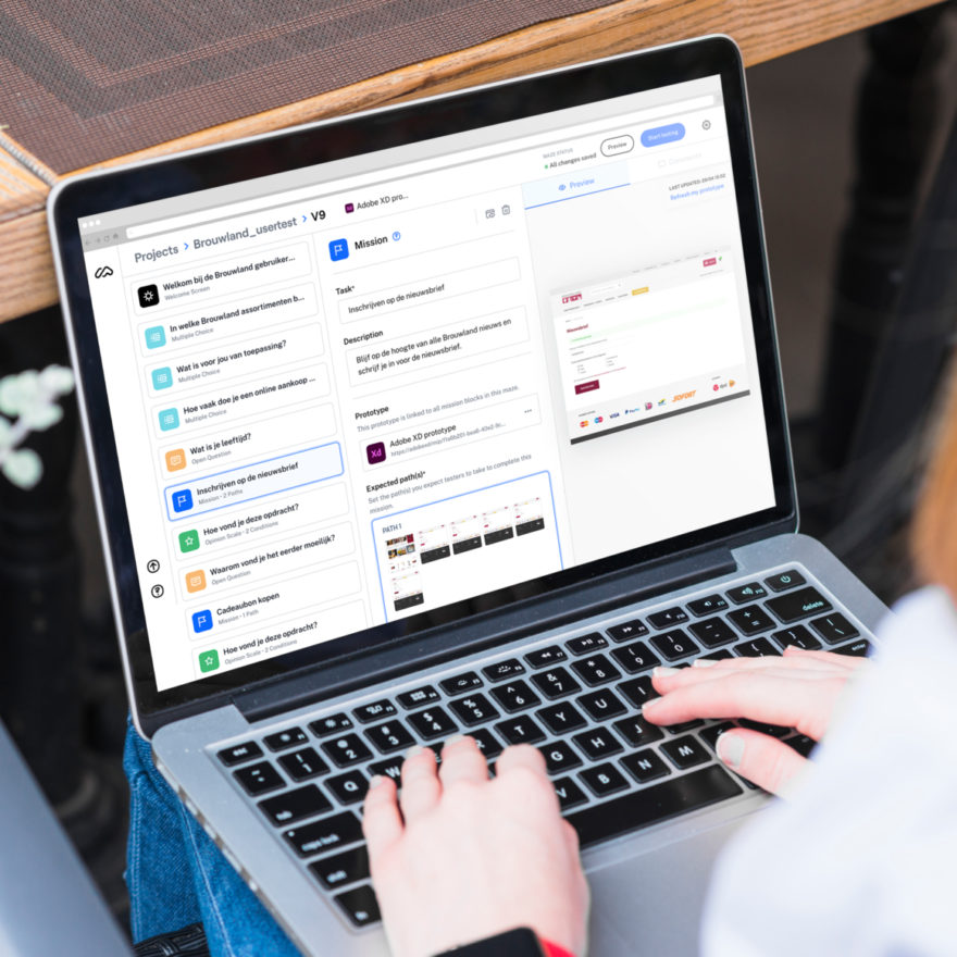 Ongemodereerde user tests