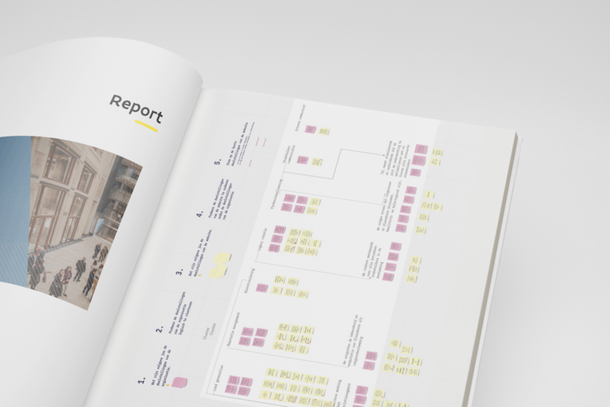 De interviews, KPI-workshop en een data-analyse bundelden we in een strategisch adviesrapport.