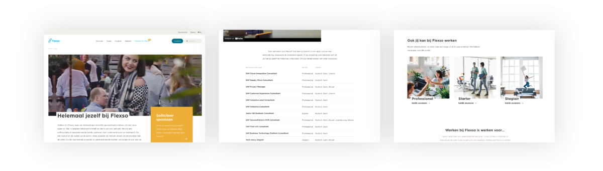 Employer branding bij Flexso