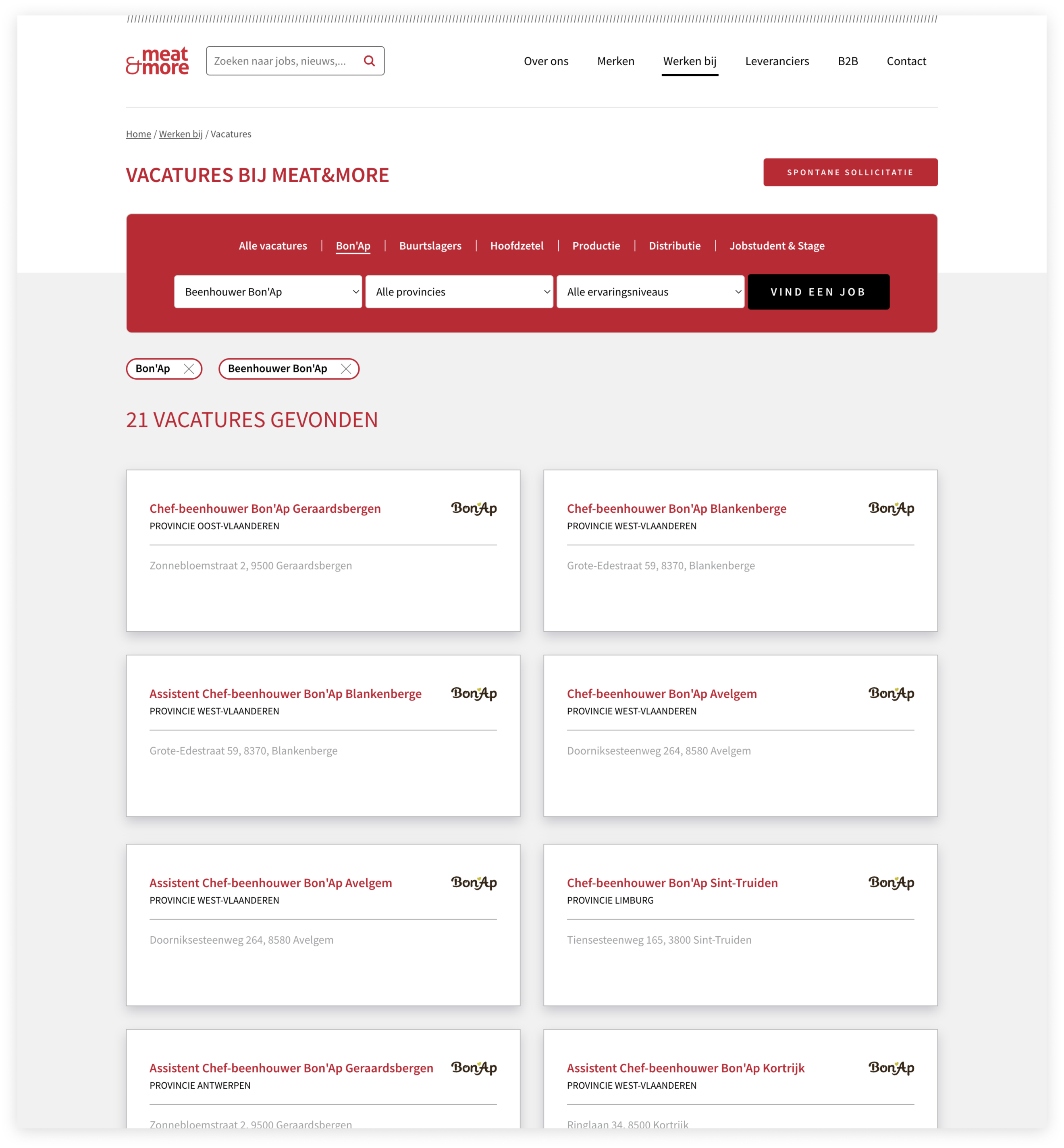 Meat & More ondersteuning bij de digitale transformatie UXMen