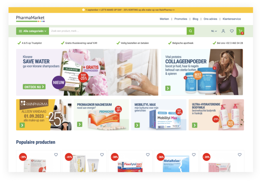 Homepage Pharmamarket
