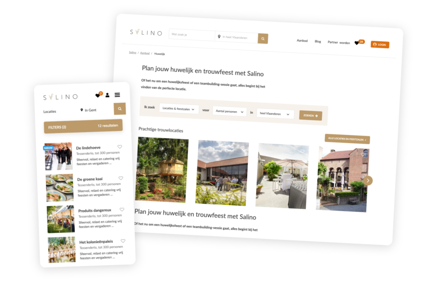 Landingspagina producten