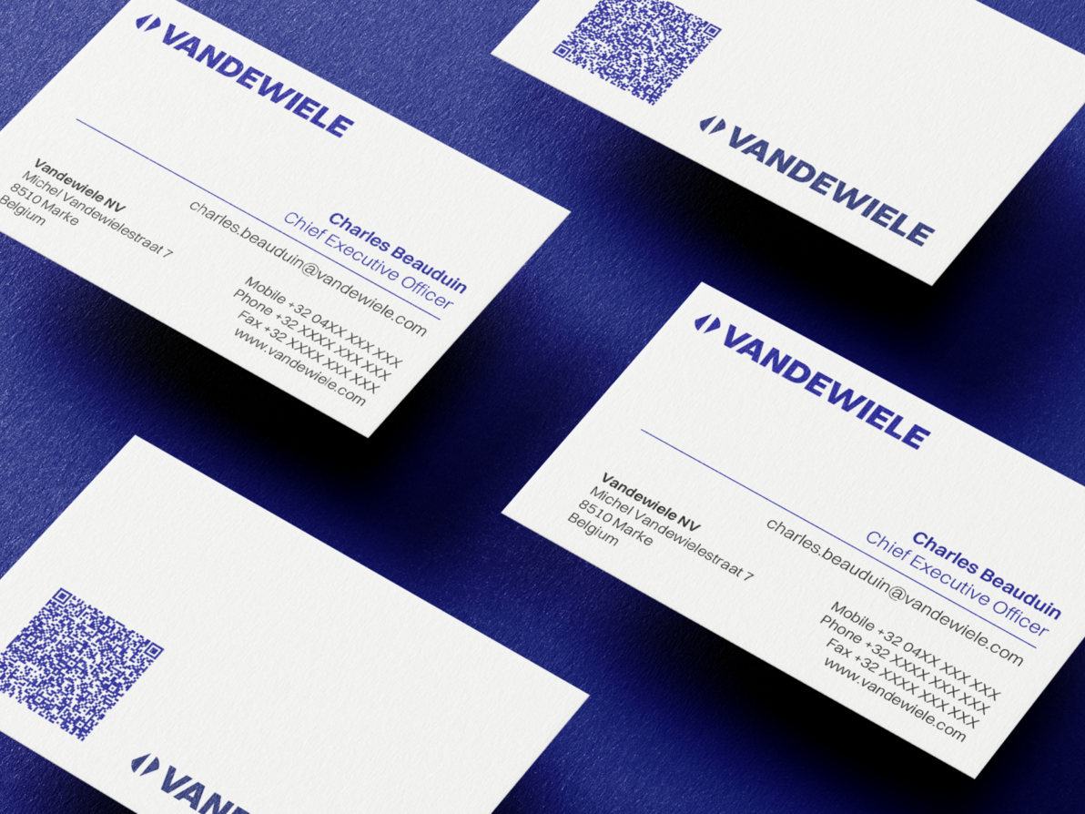 Business cards voor Vandewiele
