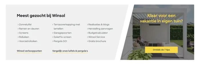 Meest gezochte kernwoorden op de site