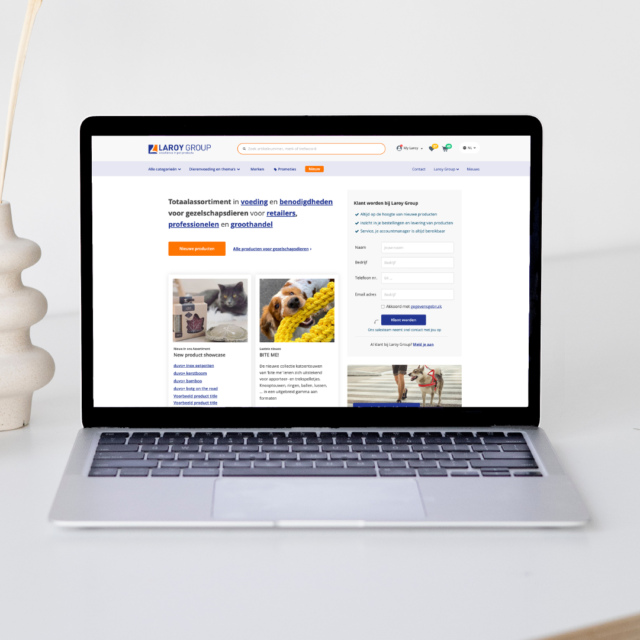 Homepage Laroy Group