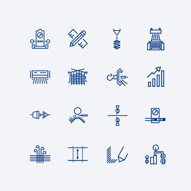 Icons voor Vandewiele