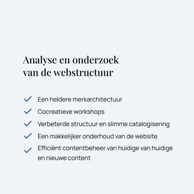 Vandewiele analyse en onderzoek