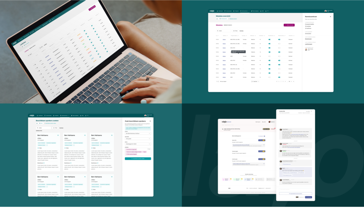 Admin pagina's vanuit My Vlajo