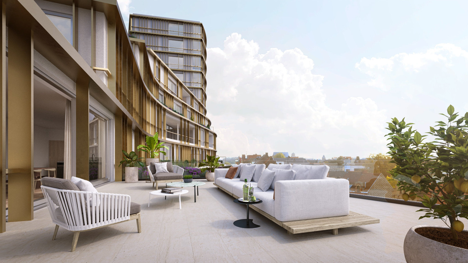 Sfeerbeeld van een gebouw van ION