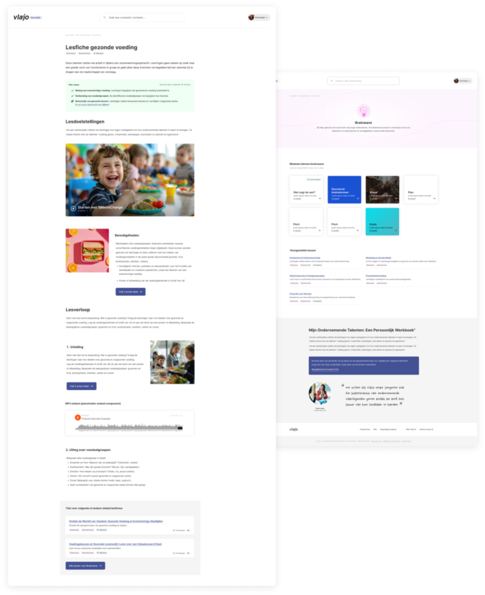 Lesfiche gezonde voeding
