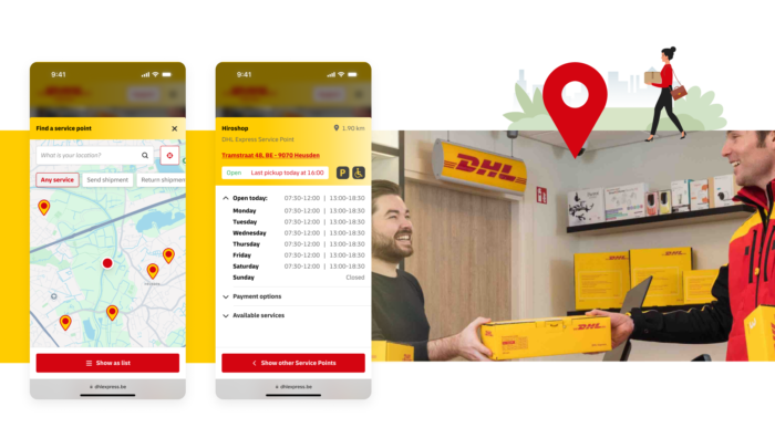 Visual dhl mobile